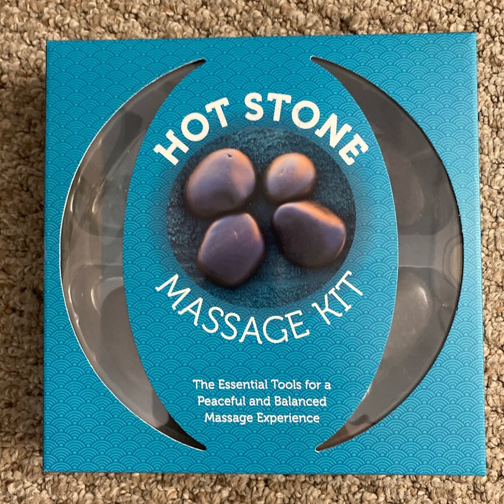 New Sealed Box Hot Stone Massage Kit